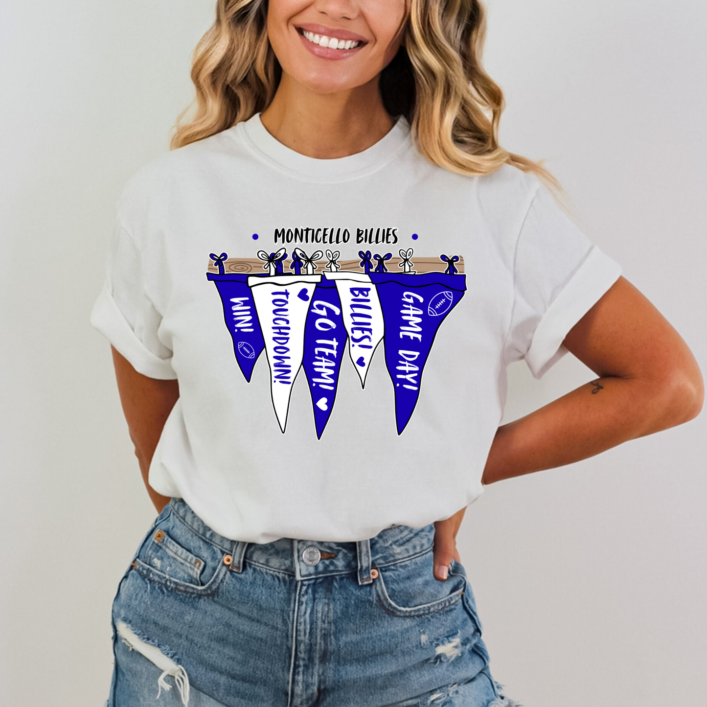 KIDS Custom Pennant Tees **PRE-ORDER**