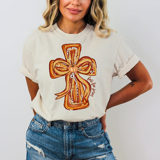 FALL CROSS TEE