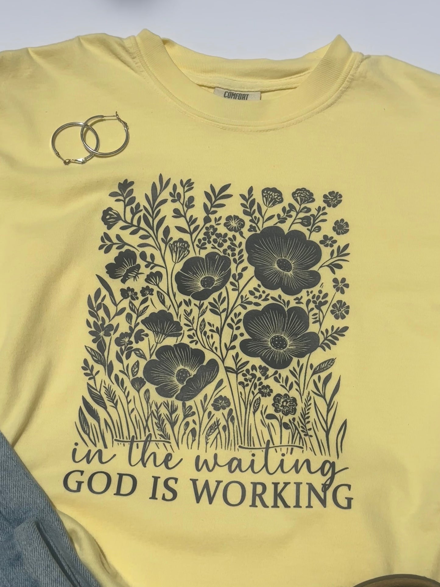 God Is Working Tee