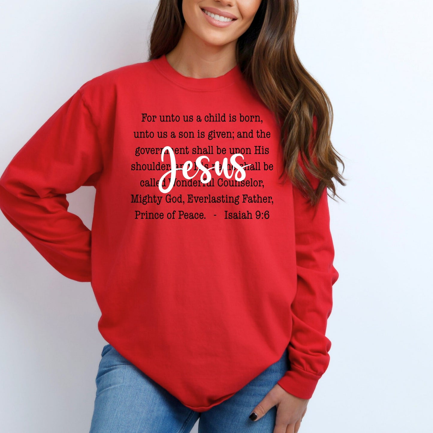 Jesus Long Sleeve Tee