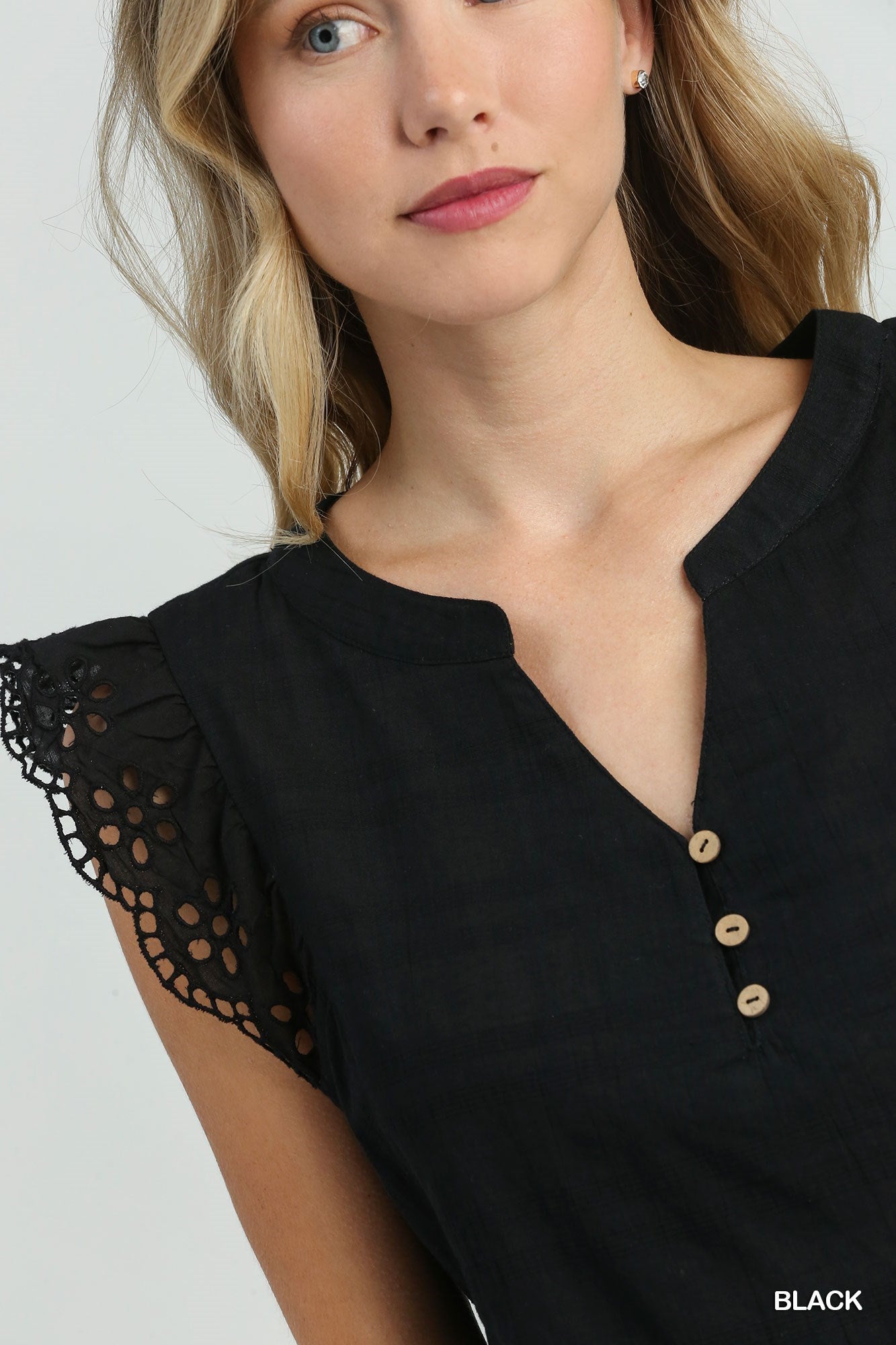 Lizzie Eyelet Top ** IN STOCK **