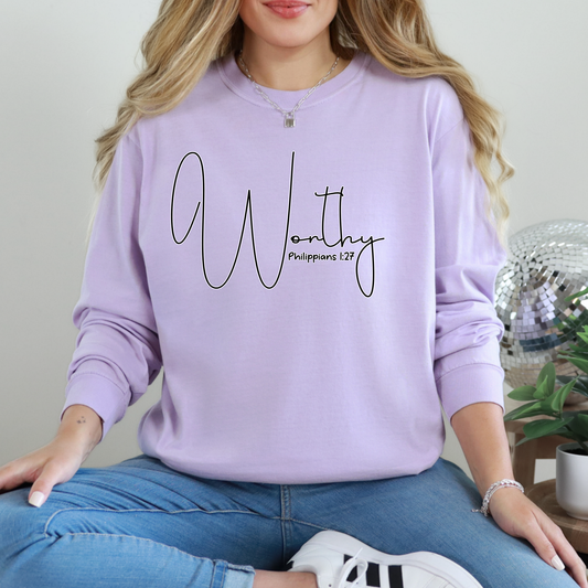 Worthy Long Sleeve tee