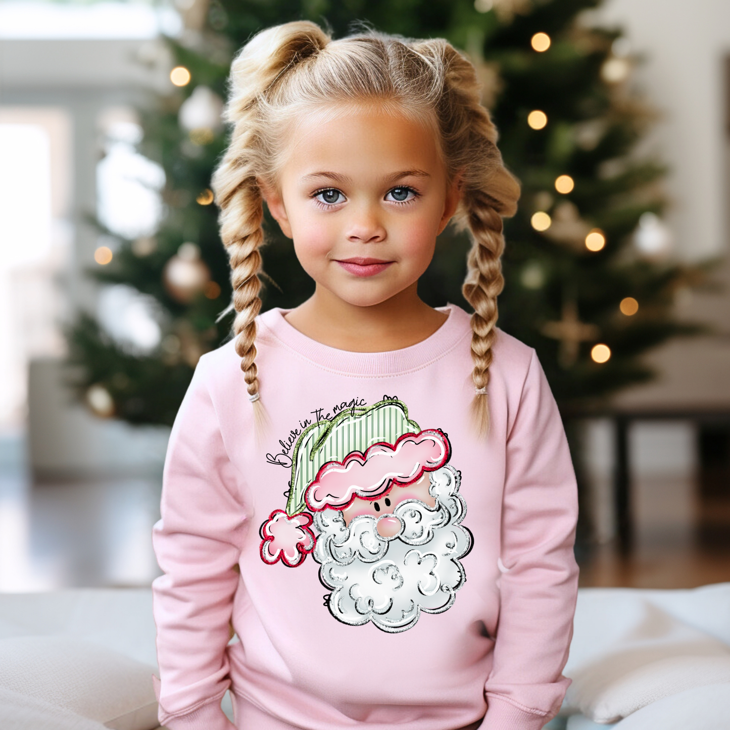 Kids Believe In The Magic Long Sleeve Tee