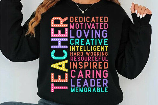 Teacher Attributes Sweatshirt
